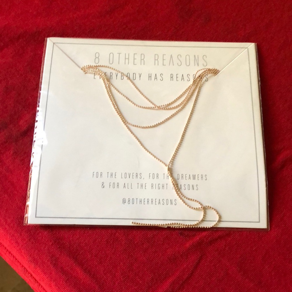 8 Other Reasons rose gold choker